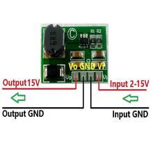 Convertidor de DC-DC dd2424sa _ 15v 12W Boost 3,7 V 5V 9V 12V a 15V, fuente de alimentación, módulo UPS para enrutador módem 2024 - compra barato