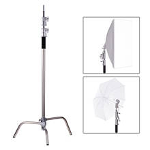 Professional Photography Light Stand Aluminum Alloy C-Stand with Boom Arm Folding Legs 20kg/44lbs Load Capacity for Photo Studio 2024 - buy cheap