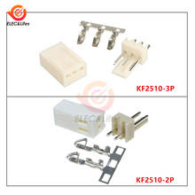 50Pcs KF2510-2P KF2510-3P 2.54mm Pin Header + Terminal + Housing Connector Kit KF2510 2Pin 3Pin Wire connector 2024 - buy cheap