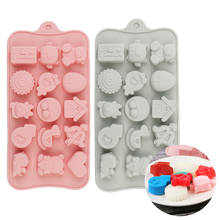 New Silicone Chocolate Mold Cake decorating Love bear multi shape Baking Nut Ice Tray Mould Mold Non-stick 2024 - buy cheap