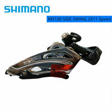 2020 New Shimano Front Derailleur Deore M5100 22 Speed High Clamp Mountain Bike Front Derailleur 11-H 22s 2024 - buy cheap