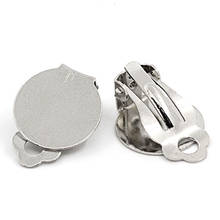 DoreenBeads 50PCs dull silver color Earring Clip Findings 15x20mm (B01389) 2024 - buy cheap