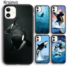 Funda de teléfono krajudios Orcas Whale, para iPhone 5s SE 6s 7 8 plus X XS XR 11 12 pro max Samsung Galaxy S8 S9 S10 Plus 2024 - compra barato