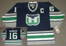 Jersey de Hockey 16 Pat Verbeek Hartford para hombre, bordado personalizado con cualquier número y nombre 2024 - compra barato