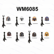 8pcs/set WM6085 Assemble Building Blocks Bricks Star Model Figures Wars Toy Children Gift 2024 - купить недорого