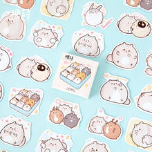 45pcs /1lot Kawaii Stationery Stickers Diary Little fat mouse Decorative Mobile Stickers Scrapbooking DIY Craft Stickers 2024 - buy cheap