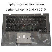 Teclado retroiluminado para Lenovo Carbon X1, Gen 3, 3nd, 2015 SP ES, puntero para reposamanos, SM20G18615 2024 - compra barato