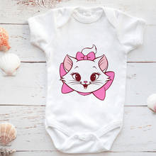 Mono con estampado de dibujos animados para recién nacido, pelele infantil de Disney, Los Aristogatos, Harajuku, Kawaii, Marie 2024 - compra barato