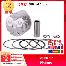 CVK Engine Cylinder Part Piston and Piston Rings Kits For HONDA CBR250RR MC17 1987 CBR17 NC17 CBR250 Motorcycle Accessories 2024 - buy cheap