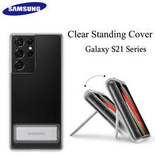 Funda para Samsung Galaxy S21 Ultra 5G S21 PLUS, 2021 Original, con soporte, transparente, JDM 2024 - compra barato