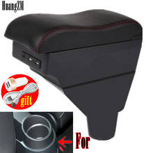 For Seat ibiza armrest box central Store content Storage box with cup holder ashtray products 2024 - buy cheap