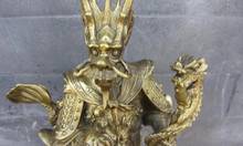 Lucky Chinese Myth Pure Brass Copper Dragon Lord King Longwang Rain God Statue 2024 - buy cheap