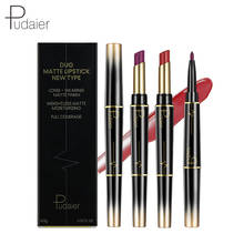 Pudaier 3 pçs/set Matte Batom para Os Lábios Maquiagem Conjunto de Batons Mate de Longa Duração Matte Lipstick Maquiagem Cosméticos À Prova D' Água 2024 - compre barato