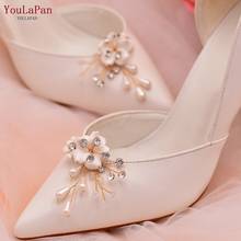 YouLaPan X38 2pcs Pearls Shoe Clip Bridal Shoes High Heel Buckle Charm Women Bride Wedding Party Accessories Rhinestone Clips 2024 - buy cheap