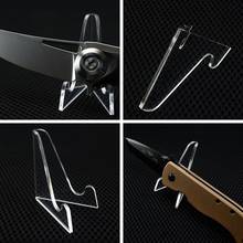 Suporte de acrílico para ferramentas, faca dobrável de acrílico para exibição de facas smal k6s3 2024 - compre barato