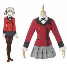 Anime Unisex Cos Kakegurui-jugador compulsivo Momobami kirari, disfraz para Cosplay 2024 - compra barato