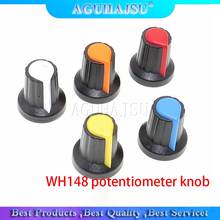 1000PCS WH148 potentiometer knob cap Yellow Orange Blue White Red 15X17mm AG2 knob 2024 - buy cheap