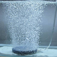 Bomba aeradora para aquários, placa de oxigênio hidropônica com disco de bolhas de pedra para tanque de ar de aquário, 40mm 2024 - compre barato