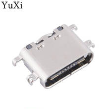 Штекер Micro USB YuXi 3,1 Type-C 16-контактный разъем SMD 90 градусов для детской розетки для зарядки 2024 - купить недорого