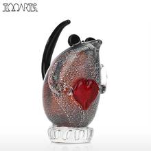 Tooarts Mouse Glass Sculpture Handmade Glass Ornament Animal Sculpture Home Decor Gift Craft 2024 - buy cheap
