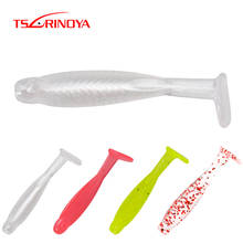 Tsurinoya isca de pesca macia tr ajing t-tail, isca de minhoca macia de 10 modos 0.2g 30mm, isca de pesca luminosa 2024 - compre barato