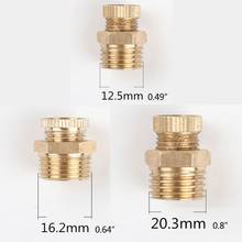 2020 New PT1/4" 3/8" 1/2"Brass Male Thread Air Compressor Water Drain Valve Replacement 2024 - buy cheap