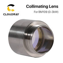 Cloudray-lente de corte a laser bm109, lente de collimpeza e foco, d28 f100 f125mm, com suporte para raytools, cabeçote de corte bm109 2024 - compre barato
