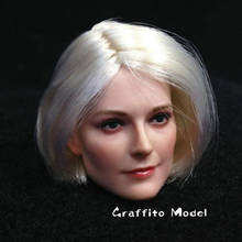 В наличии 1/6 масштаб DSTOYS D-OO1 Европейская девушка бледная голова скульптурный fit 12 дюймов фигурку тела Модель 2024 - купить недорого