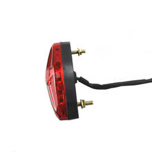 Luz trasera de freno para motocicleta, luz roja de 12V para Honda Sabre VT 1300 VTX Rebel Suzuki Yamaha Bobber Cruiser 2024 - compra barato