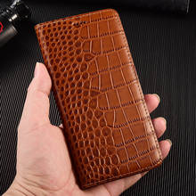 Redmi 9 Luxury Crocodile Genuine Leather Cases For Xiaomi Redmi 4X 5 5A 6 6A 7 7A 8 8A 9A 9C 9i Redmi9 Prime Pro Flip Case Cover 2024 - buy cheap