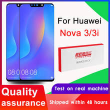 Оригинальный 6,3 ''ЖК дисплей экран Замена для Huawei Nova3 Nova 3 Nova3i Nova 3i LCD сенсорный экран, дигитайзер, для сборки, запасные части 2024 - купить недорого