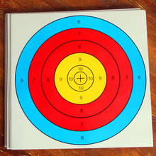 Bow and arrow archery target shooting chart shooting slingshot dart EVA target half ring target paper 40x40 target frame paper 2024 - buy cheap
