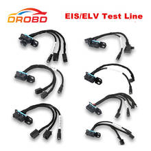 Cables de prueba EIS/ELV para Benz W202, W210, W220, W639, W906, juego de 7 piezas que funcionan con la herramienta Xhorse VVDI MB 2024 - compra barato
