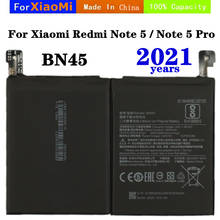 2021 Years For Xiaomi Redmi Note 5 / Note 5 Pro Mobile Phone Battery BN45 Replacement Battery 4000mAh High Capacity 2024 - buy cheap