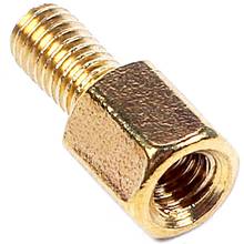 100pcs Brass Hex Standoff Spacer Screw Female to Male 5mm+6mm M3 3mm 2024 - buy cheap