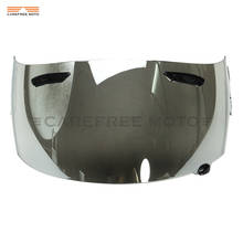 Chrome Motorcycle Full Face Helmet Visor Lens Case for ARAI RR5 RX7-GP Quantum ST RX-Q Chaser-V Corsair-V Axces 2 2024 - buy cheap