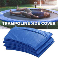 Tapete de proteção para trampolim, almofada de segurança redonda com mola, cobertura resistente à água, acessórios de trampolim fk88 2024 - compre barato