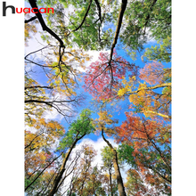 Huacan Diamond Painting New Arrival Season Tree Mosaic Forest Scenery Embroidery Home Decor Diamond Art 2024 - buy cheap