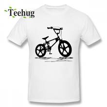 Slim fit For Unisex BMX Tees Free Shipping Unique 100% Cotton For Boy Short-sleeved BICYCLE MOTOCROSS t shirt 2024 - buy cheap