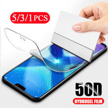 5/3/1Pcs soft full cover for huawei nova 3 3i 3e 4 4e 5 5i 5T 5Z 6 se 7 7i pro hydrogel film phone screen protector Not Glass 2024 - buy cheap