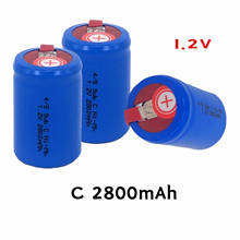 2021 New 4/5SC SC Sub C li-ion Li-Po Lithium Battery high-discharge 1.2V 2800mAh Rechargeable Ni-MH Batteries With Welding Tabs 2024 - buy cheap