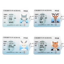 Estuche de tarjeta de estudiante de escuela Anime BEASTARS Legosi Haru, portatarjetas de Banco Louis acrílico, llavero, bolsa, accesorios, regalos 2024 - compra barato