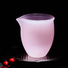 Taza de té de porcelana Jade de 190ml, tazas de Feria de hibisco rosa, juego de té chino de Kung Fu, accesorios, tazas de café, decoración artesanal 2024 - compra barato