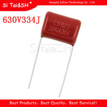 10PCS 630V334J  0.33UF Pitch 15MM 630V 334 330NF CBB Polypropylene film capacitor 2024 - buy cheap