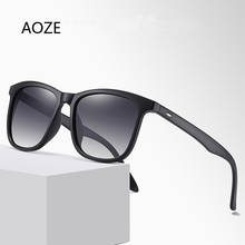 Aoze 2020 moda do vintage unisex polarizado gradiente óculos de sol marca designer espelho óculos de sol polar condução máscaras masculino uv400 2024 - compre barato