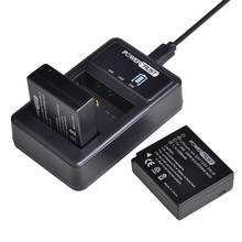 1Pc DMW-BLG10 BLG10 DMW-BLE9 BP-DC15 battery +LED Dual USB Charger for Panasonic LUMIX GF5 GF6 GX7 LX100 GX80 GX85 2024 - buy cheap