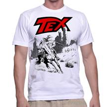 Maglietta Tex Willer-Camiseta holgada divertida de algodón de manga corta con cuello redondo 2024 - compra barato