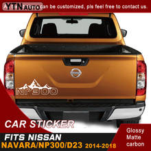 Car Decals For Nissan Navara NP300 D23 2014 - 2018 Free Shipping Mountain Racing Door Tailgate Stripe Graphic Vinyl Car Sticker 2024 - buy cheap