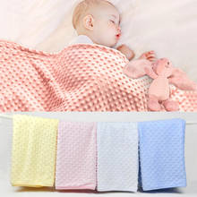 Newborn Baby Blanket Swaddling Baby Bedding Set Swaddle Soft Fleece Toddler Crib Bed Stroller Blanket 2024 - buy cheap