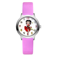 Fashion Cute pretty girl style Children's Watches Kids Student Girls Quartz leather Wrist Watch JA85 2024 - buy cheap